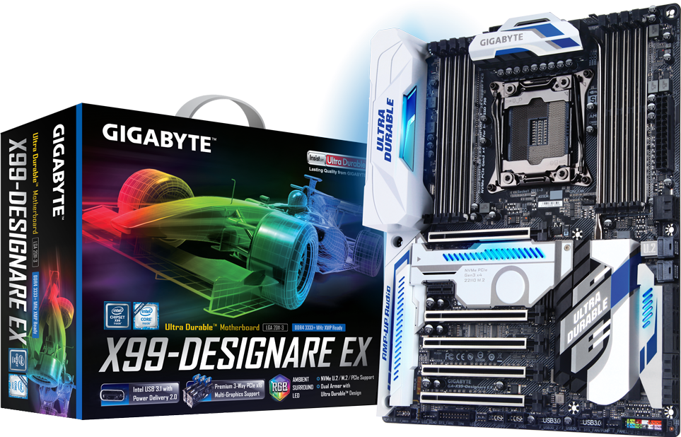 Motherboard - GA-X99-Designare EX