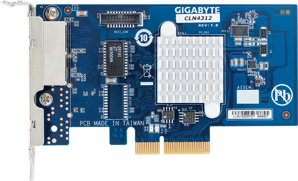 Intel® I350-AM2 1Gb/s 2-port LAN Card - CLN4312