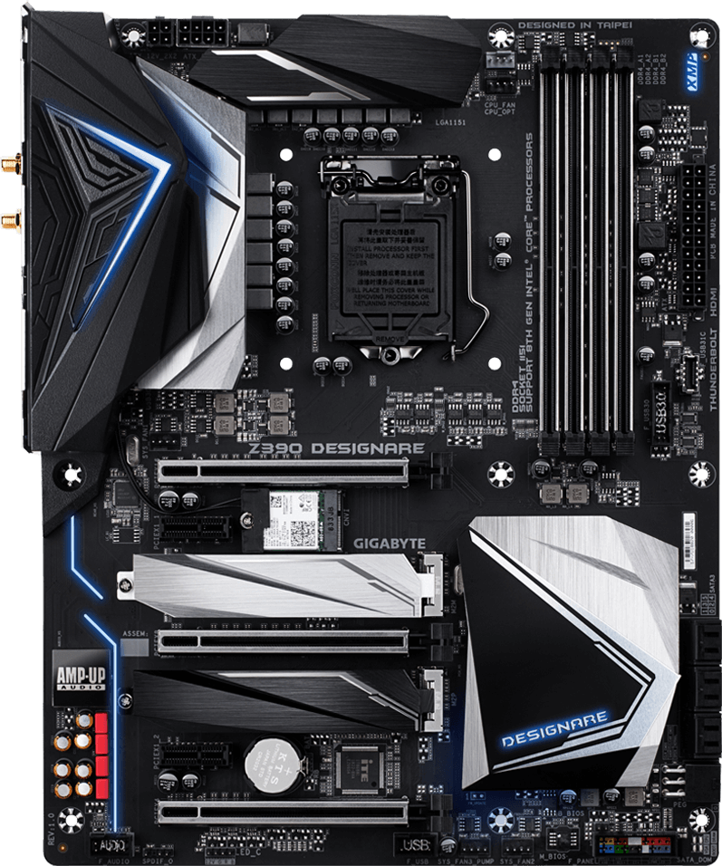 GIGABYTE Z390 DESIGNARE マザーボード Z390 DESIGNARE (Rev. 1.0) - GIGABYTE Global
