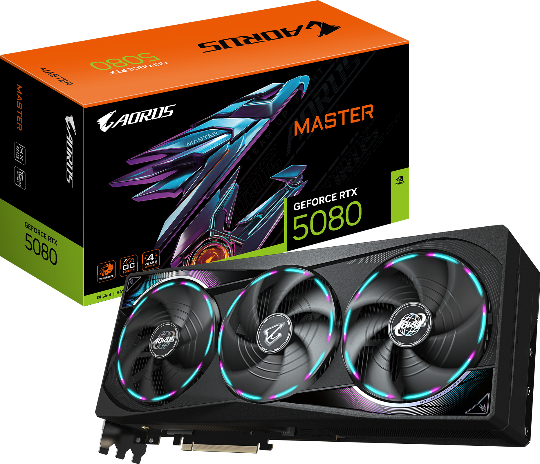 AORUS GeForce RTX™ 5080 MASTER 16G