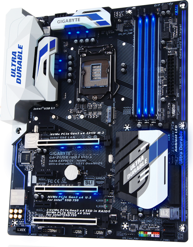 その他 GIGABYTE GA-Z170X-UD3 + Intel i7-7700K GA-Z170X-UD3 (Rev. 1.0) - GIGABYTE Global
