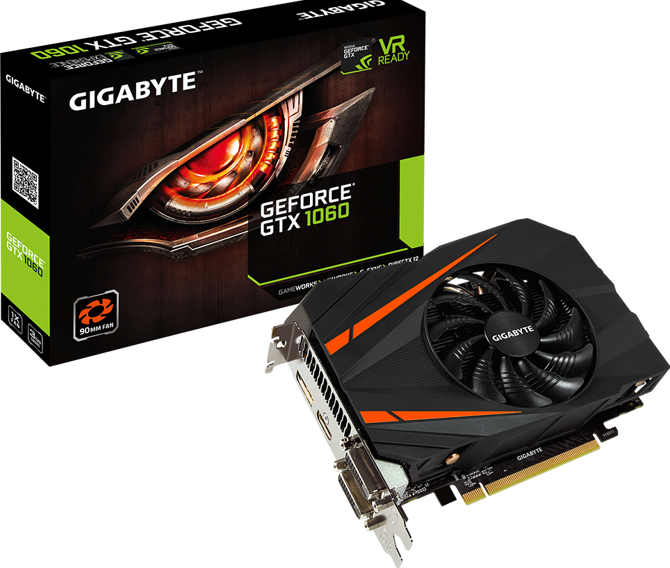 Graphics Card - GeForce® GTX 1060 Mini ITX 3G