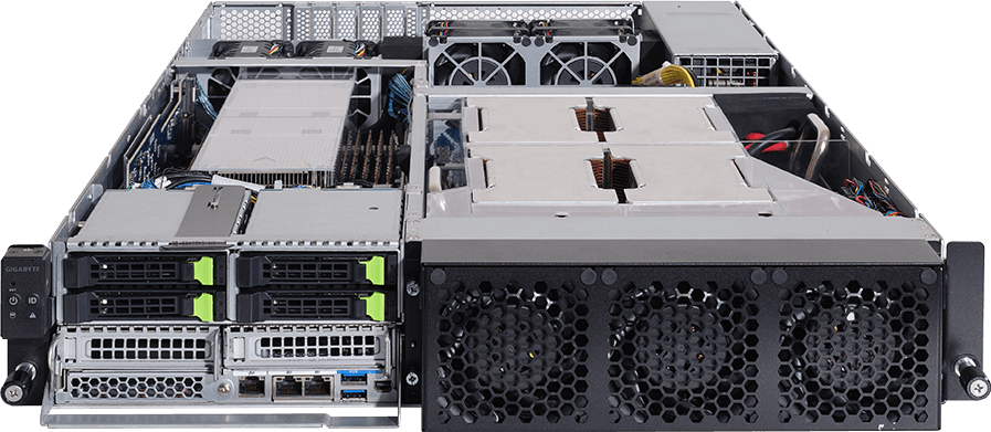 HPC/AI Server - AMD EPYC™ 7002 - 2U DP HGX™ A100 40GB  4-GPU - G262-ZR0