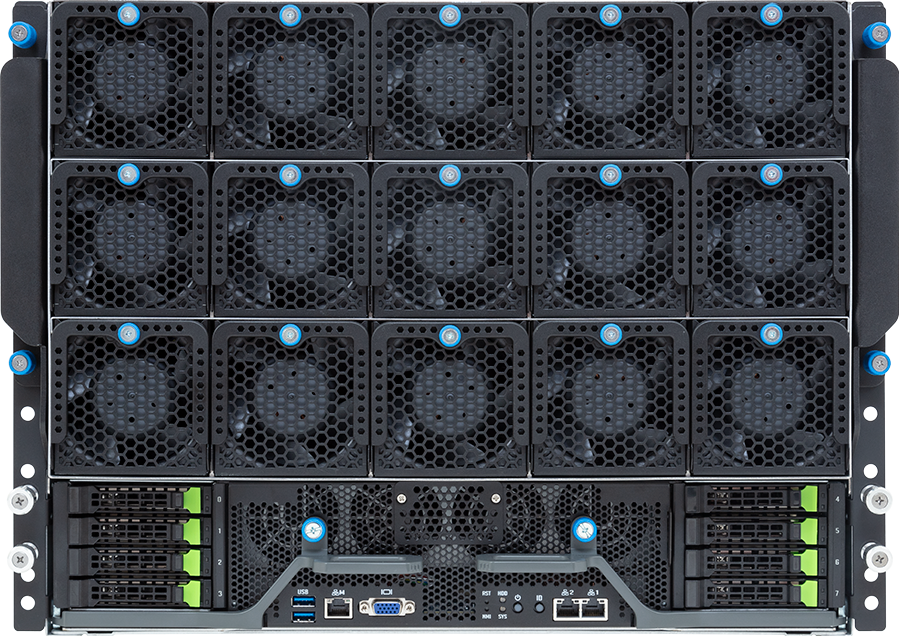HPC/AI Server - AMD EPYC™ 9005/9004 - 8U DP NVIDIA HGX™ B200 - G893-ZD1-AAX5