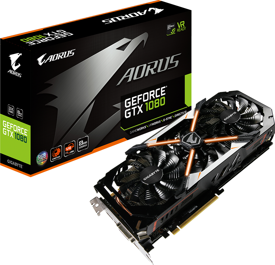 Graphics Card - AORUS GeForce® GTX 1080 8G