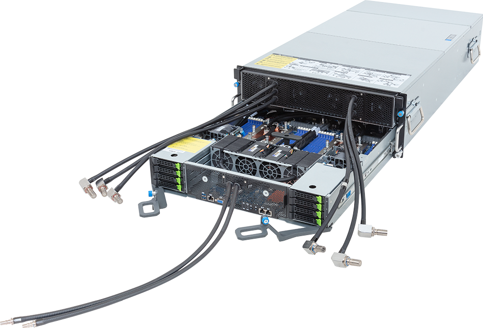 HPC/AI Server - AMD EPYC™ 9005/9004 - 4U DP NVIDIA HGX™ H200 DLC - G4L3-ZD1-LAX3