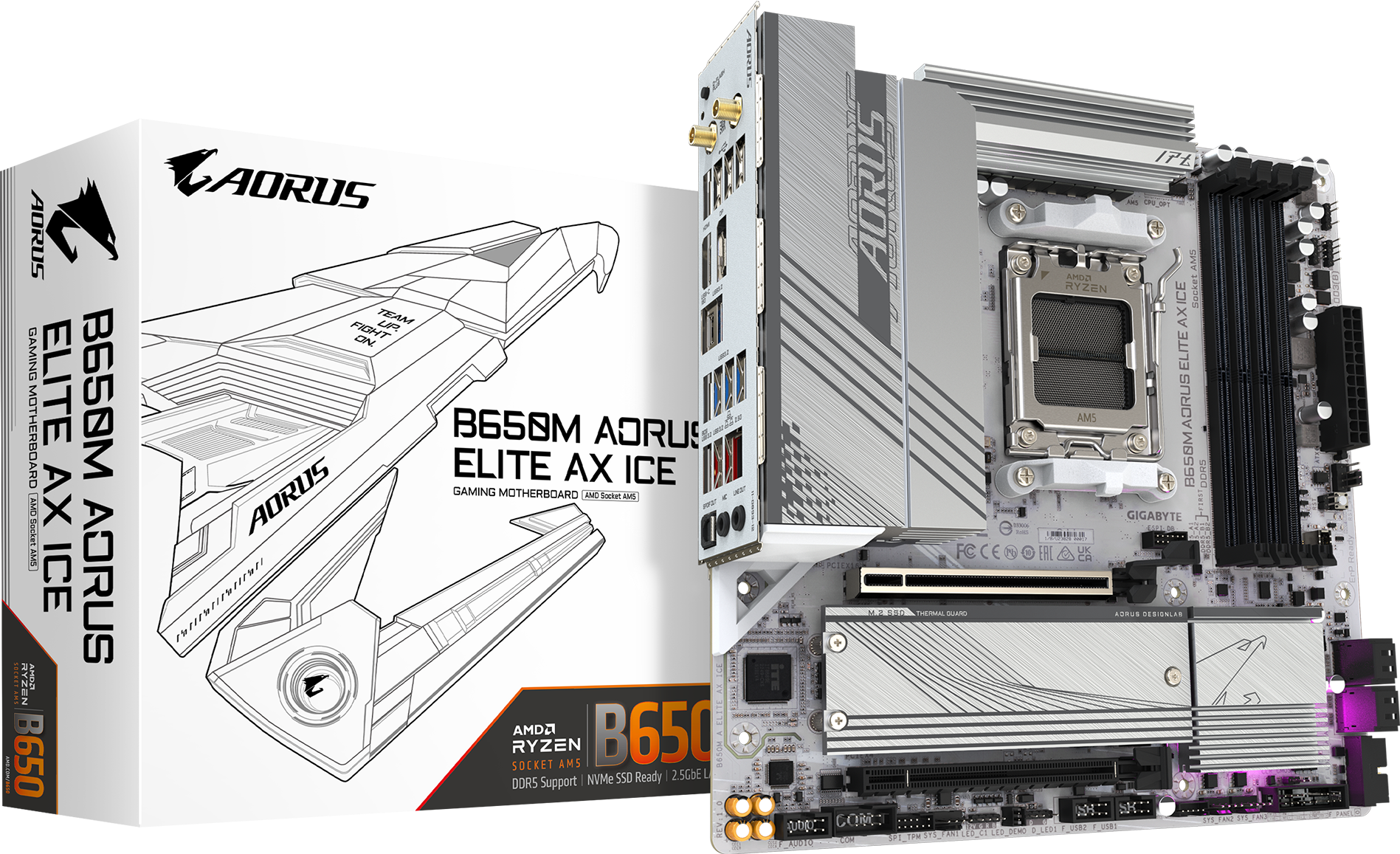 B650M AORUS ELITE AX ICE
