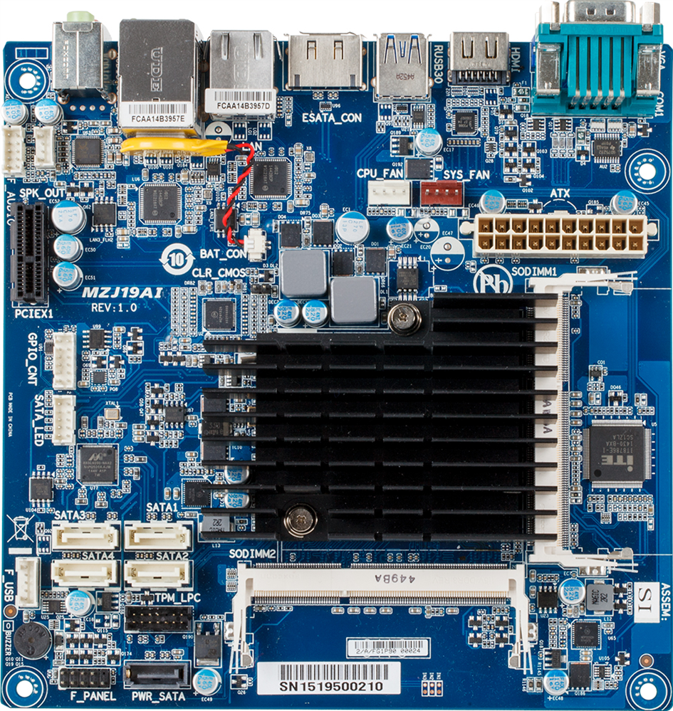 Intel® J1900 SoC - MZJ19AI