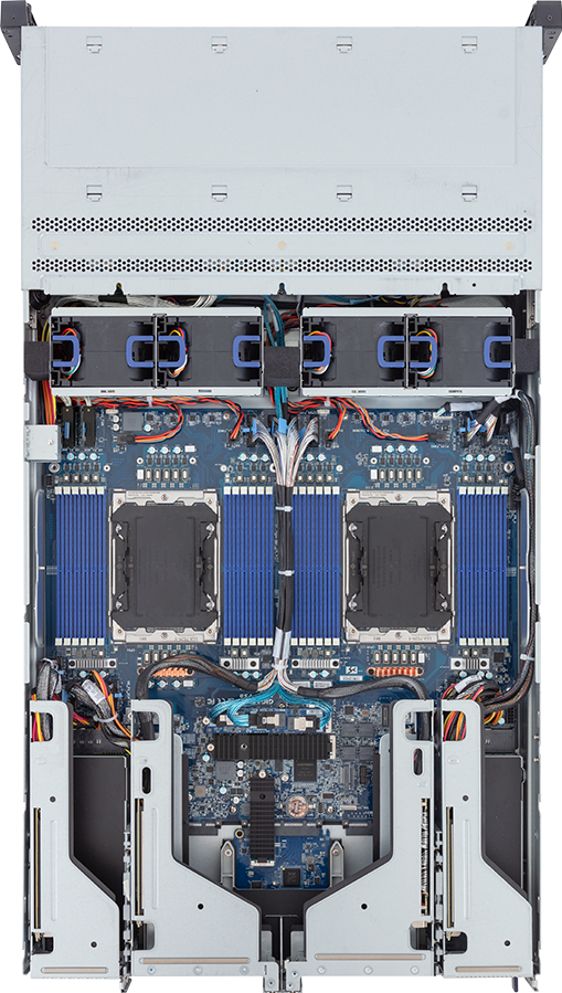 Rack Server - Intel® Xeon® 6 Processors - 2U DP 12-Bay Gen5 NVMe/SATA/SAS-4 (4 x NVMe) - R284-A90-AAL2