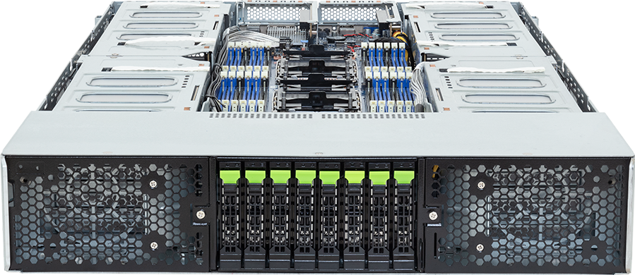 HPC/AI Server - Intel® Xeon® 6 Processors - 2U DP 8 x PCIe Gen5 GPUs (with PCIe switches) Immersion - G294-S42-IAP1