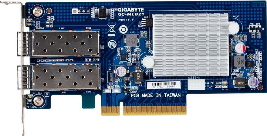 2 x 10GbE SFP+ LAN ports card - GC-MLBZ1