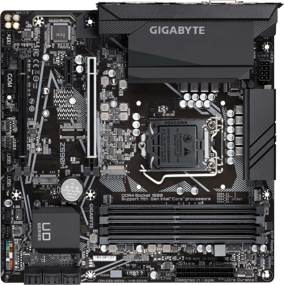 Z590M (Rev. 1.0) - GIGABYTE Global