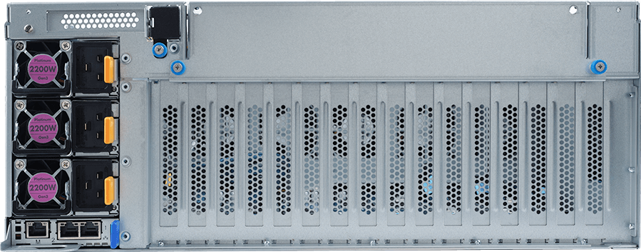 HPC/AI Server - AMD EPYC™ 7002/7001 - 4U DP 8 x PCIe Gen4 GPUs - G482-Z51