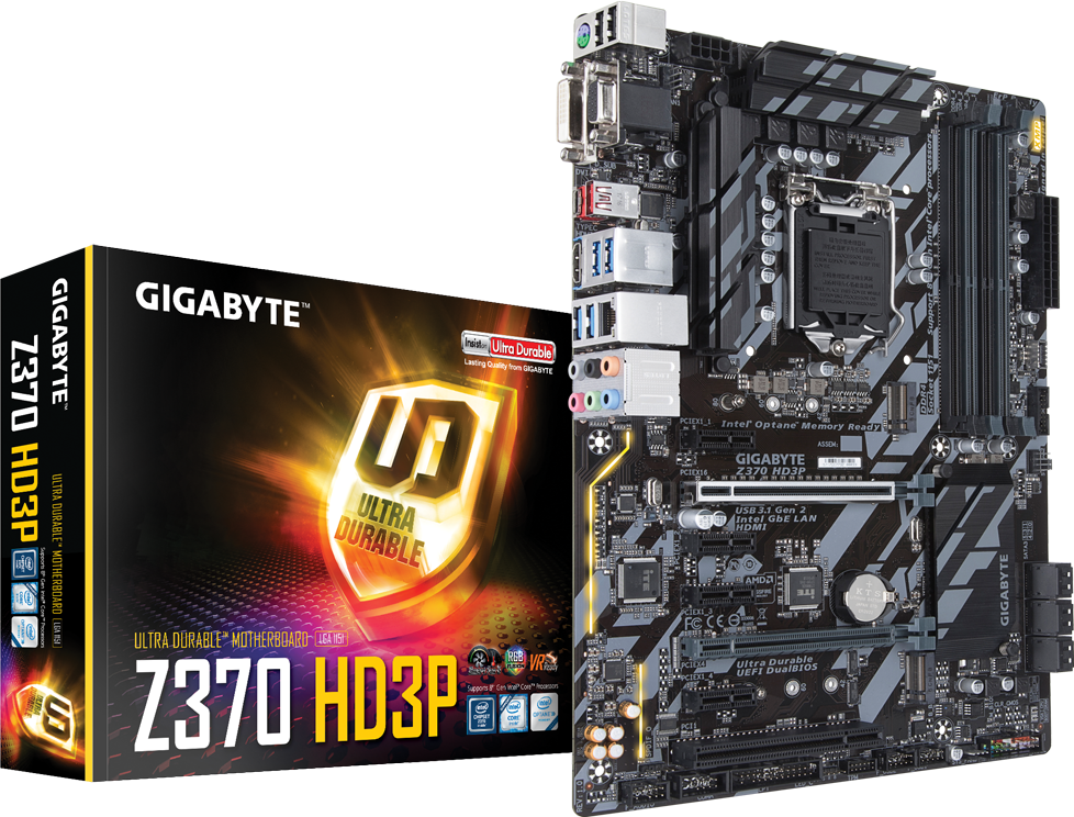 اللوحة الرئيسية - Z370 HD3P