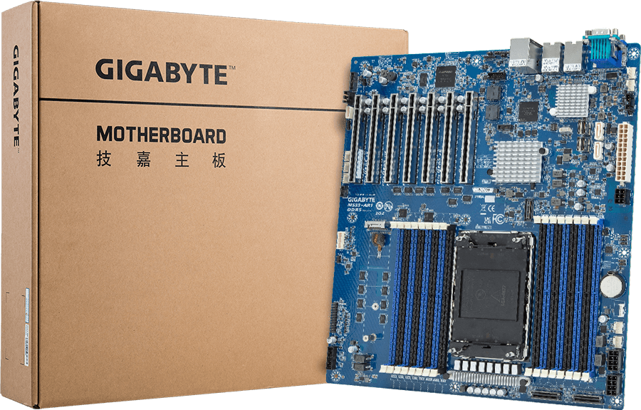 Motherboard - 5th/4th Gen Intel® Xeon® Scalable - E-ATX UP Broadcom Ethernet Controller - MS33-AR1