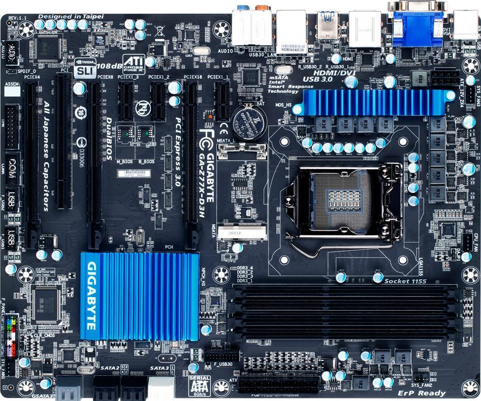 GA-Z77X-D3H (Rev. 1.1) - GIGABYTE Japan