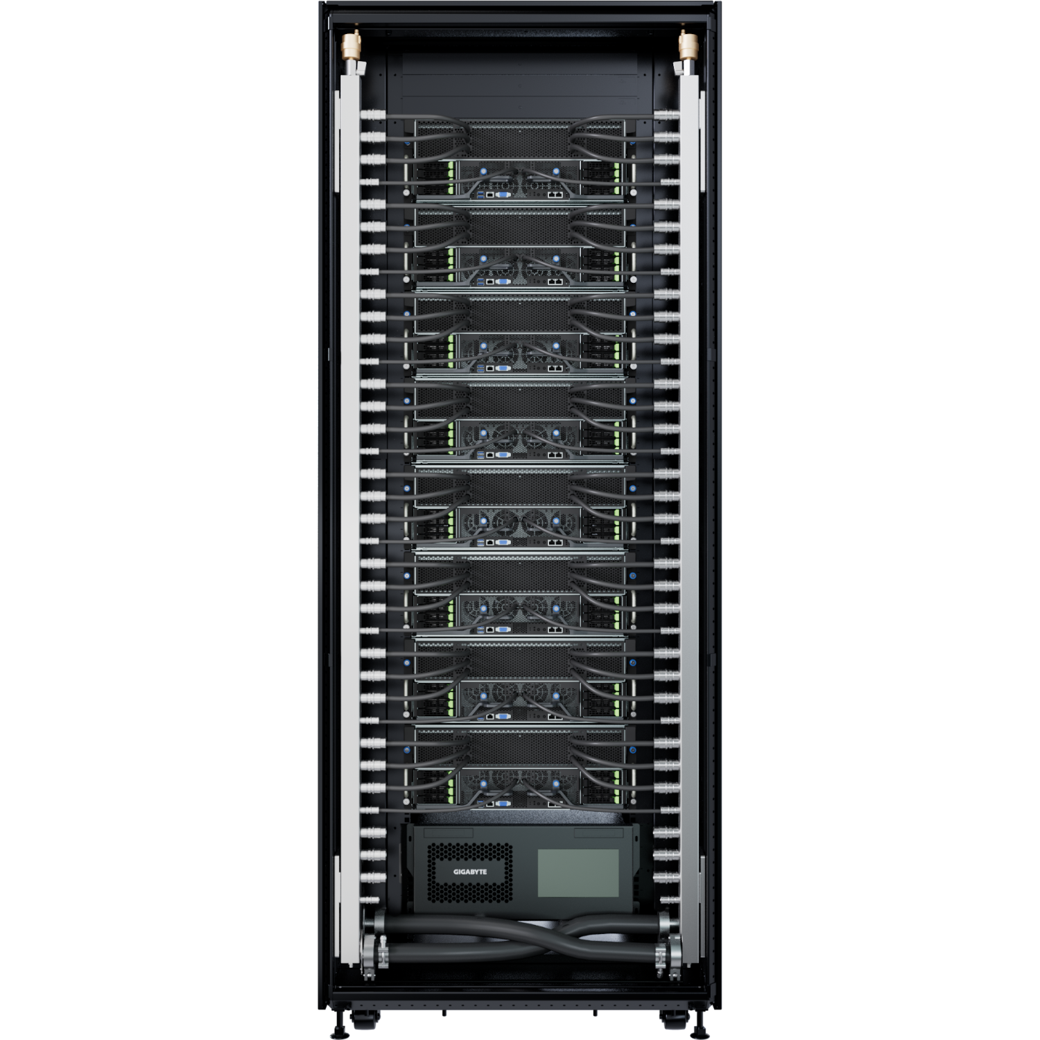 NVIDIA HGX H200 GIGAPOD AI DLC Rack Scale Solution - GIGABYTE Global