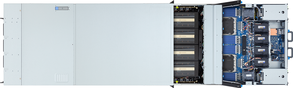 HPC/AI Server - Intel® Xeon® 6 Processors - 8U DP NVIDIA HGX™ B200 - G894-AD1-AAX5