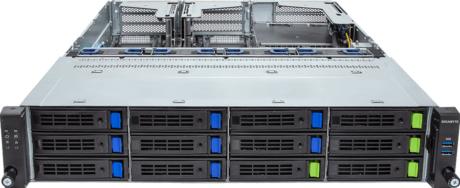Rack Server - 5th/4th Gen Intel® Xeon® Scalable - 2U UP 12-Bay Gen4 NVMe/SATA/SAS Platinum - R263-S30-AAC1