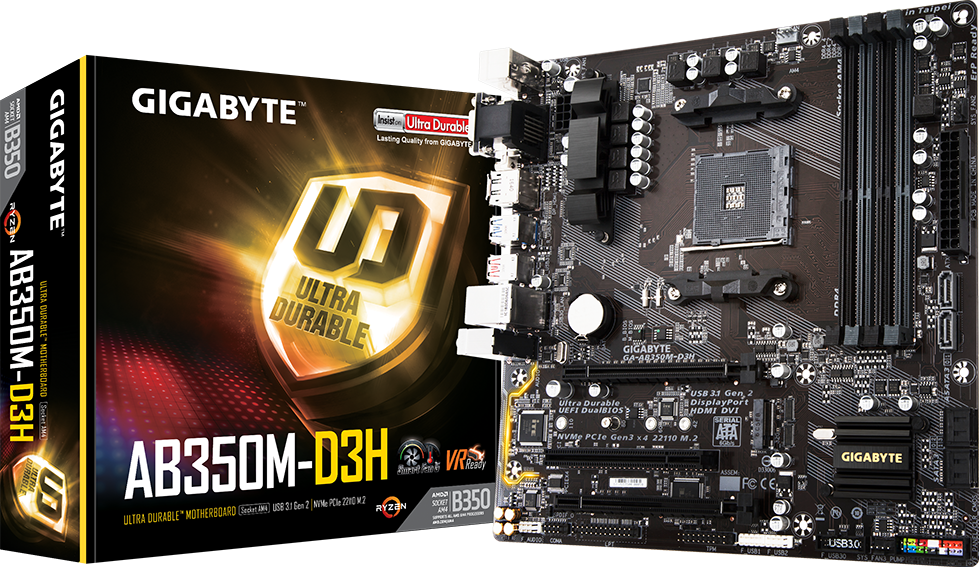 Motherboard - GA-AB350M-D3H