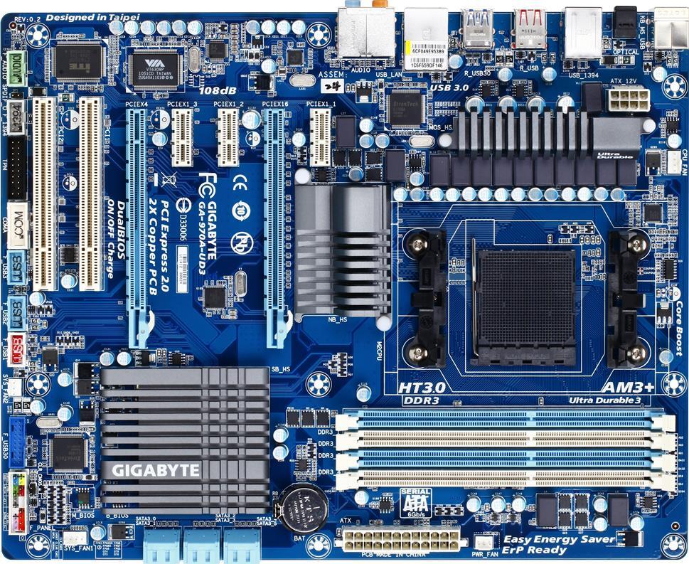 Mainboards - GA-970A-UD3