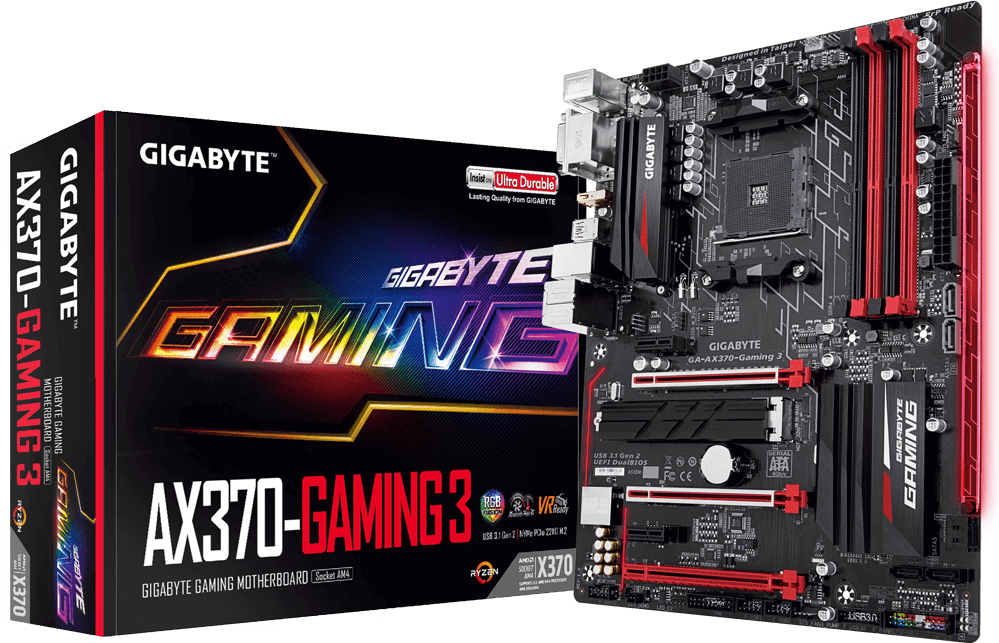 Motherboard - GA-AX370-Gaming 3