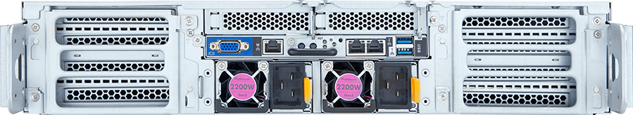 HPC/AI Server - AMD EPYC™ 7003/7002 - 2U DP 8 x PCIe Gen4 GPUs Immersion Titanium - G292-Z45-ICM1