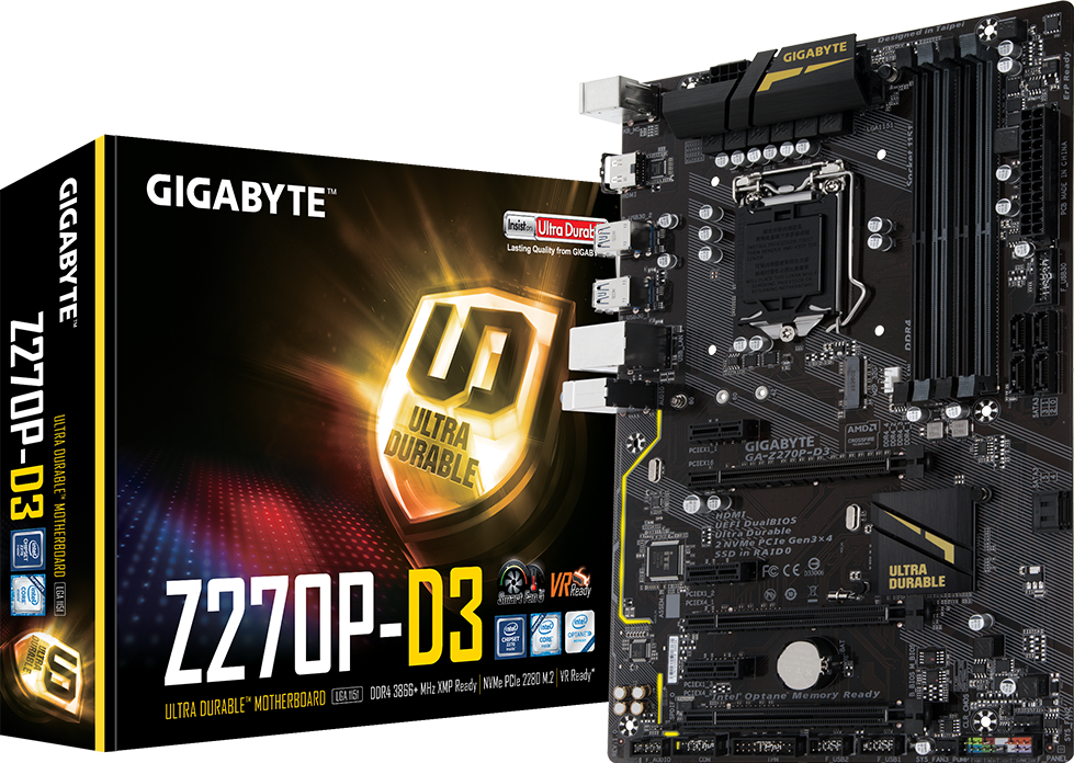 Системные платы - GA-Z270P-D3