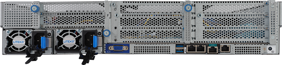 Rack Server - AMD EPYC™ 7002/7001 - 2U DP 2 x PCIe Gen3 GPUs - R281-Z94