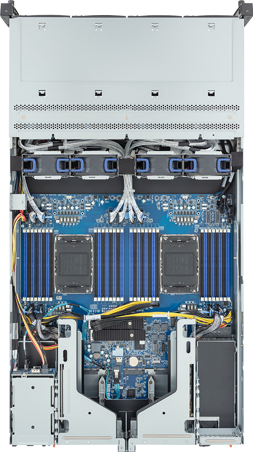 Rack Server - Intel® Xeon® 6 Processors - 2U DP 2 x PCIe Gen5 GPUs - R284-S93-AAL1