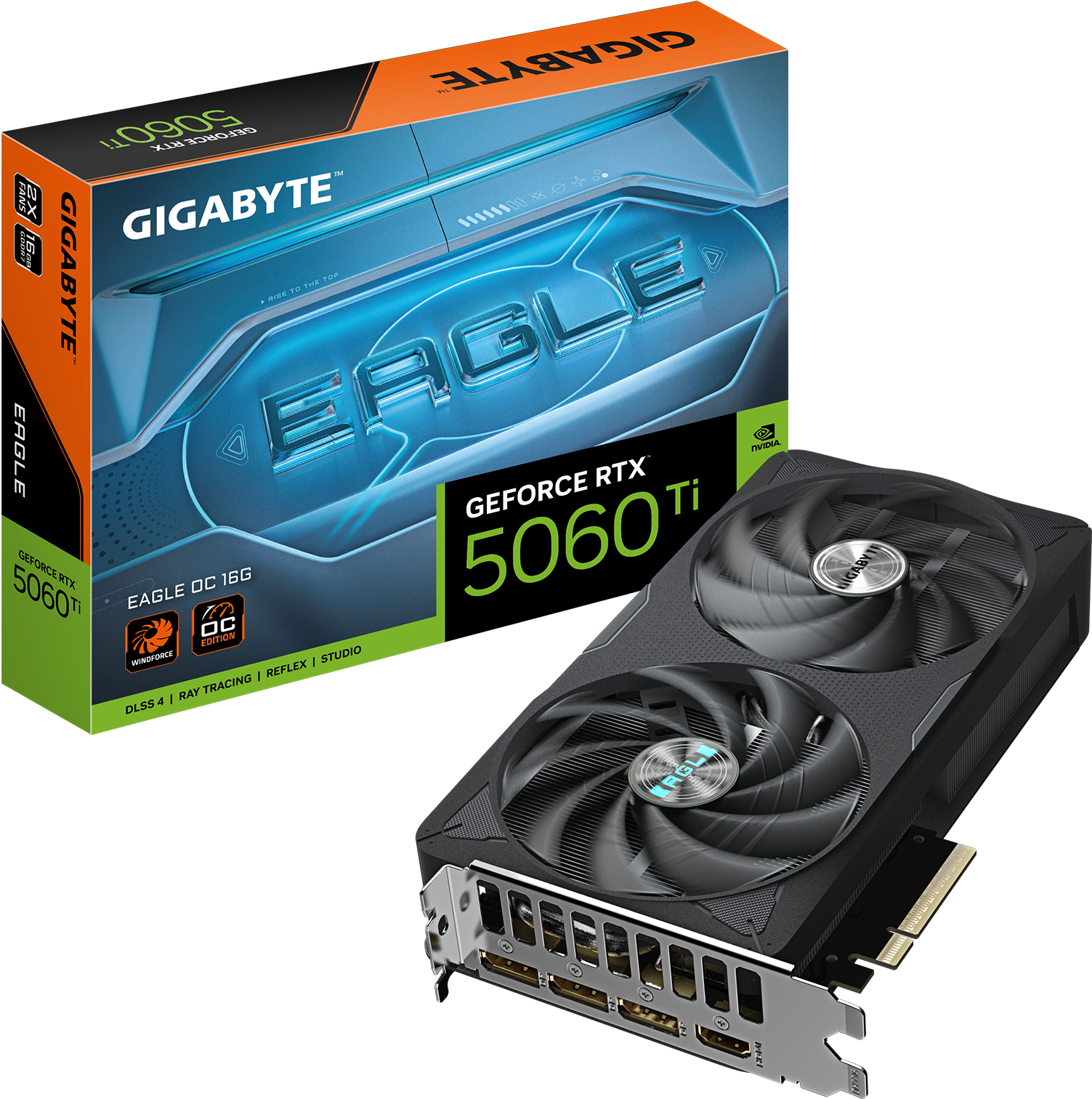 GeForce RTX™ 5060 Ti EAGLE OC 16G - GIGABYTE Japan