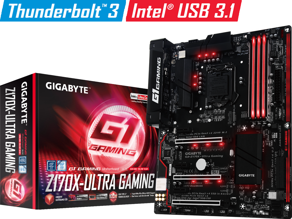 Placas Base - GA-Z170X-Ultra Gaming