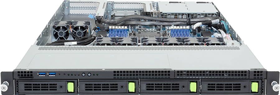 Rack Server - Intel® Xeon® 6 Processors - 1U UP 1 x PCIe Gen5 GPU - R164-AG0-AAV1