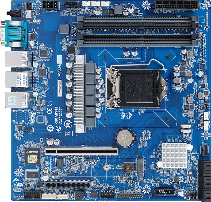Motherboard - Intel® Xeon® E-2300 - microATX UP - MX33-BS0