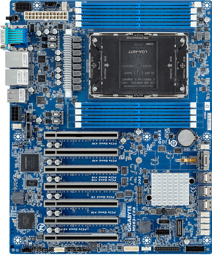 MS03-CE0 (Rev. 1.x/3.x) | Server-Motherboard - GIGABYTE Japan