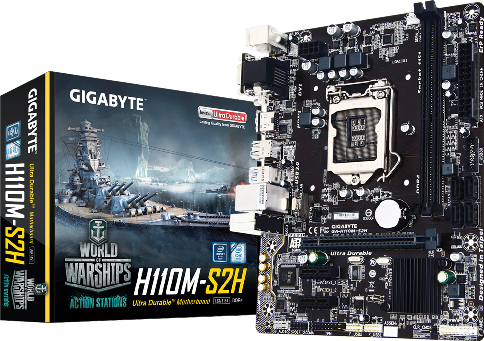 Tarjetas Madre - GA-H110M-S2H