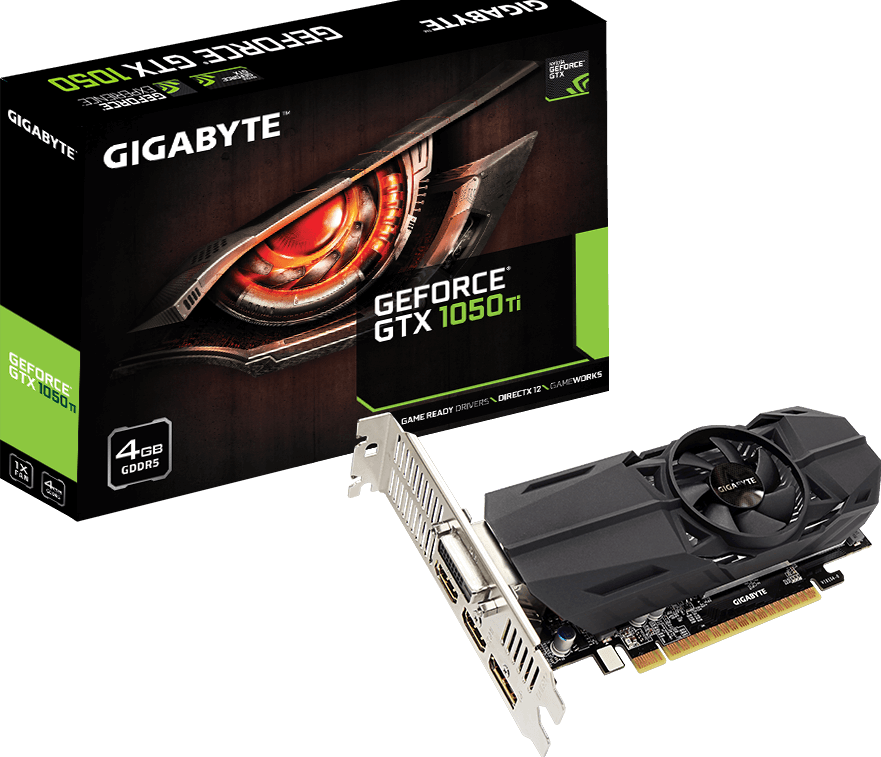 Graphics Card - GeForce® GTX 1050 Ti Low Profile 4G