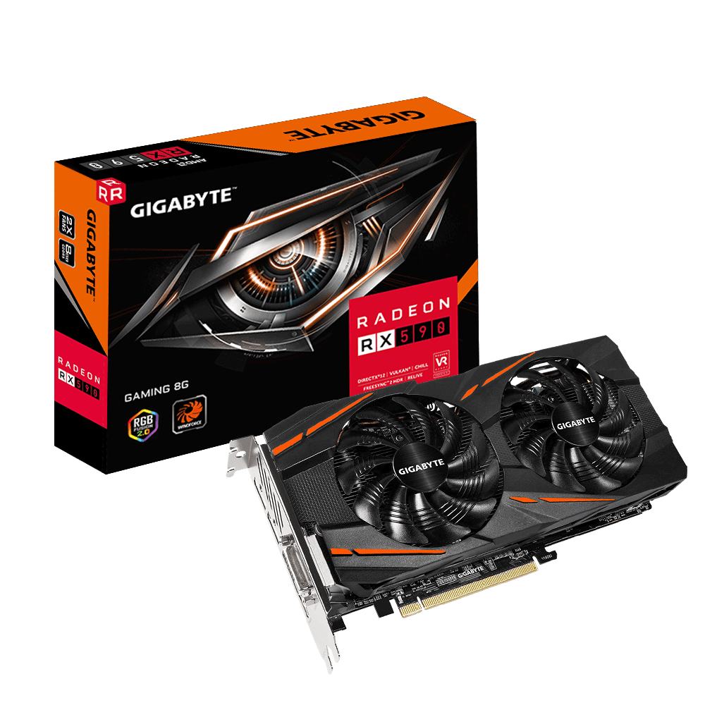 GIGABYTE Radeon RX 590 8GB グラフィックボード Radeon™ RX 590 GAMING 8G (Rev. 1.0) - GIGABYTE Global