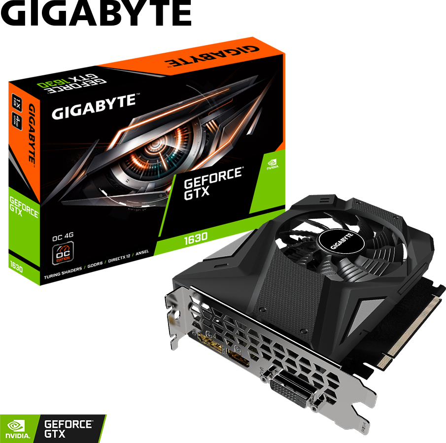 GeForce® GTX 1630 OC 4G - GIGABYTE Global