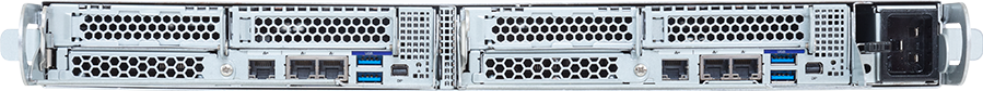 High Density Server - AMD EPYC™ 9005/9004 - 1U 2-Node DP 4-Bay Gen5 NVMe/SATA/SAS-4 Immersion - H173-Z80-IAS1