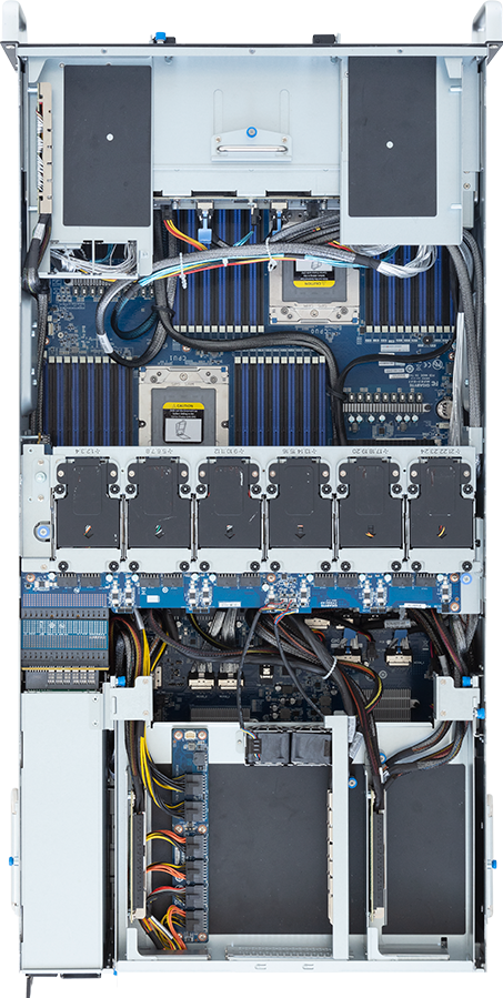 HPC/AI Server - AMD EPYC™ 9005/9004 - 4U DP 8 x PCIe Gen5 GPUs - G494-ZB4-AAP2