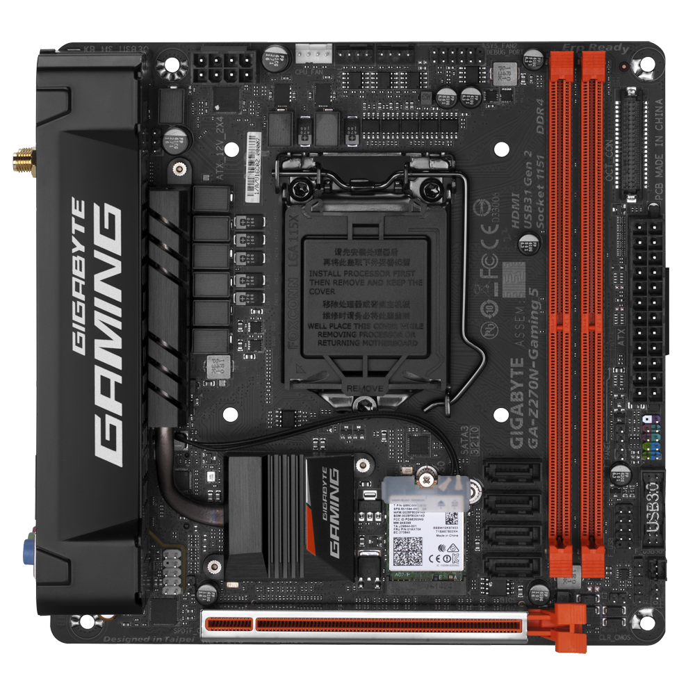 corei7 7700k GIGABYTE Z270N-Gaming 5セット 1000