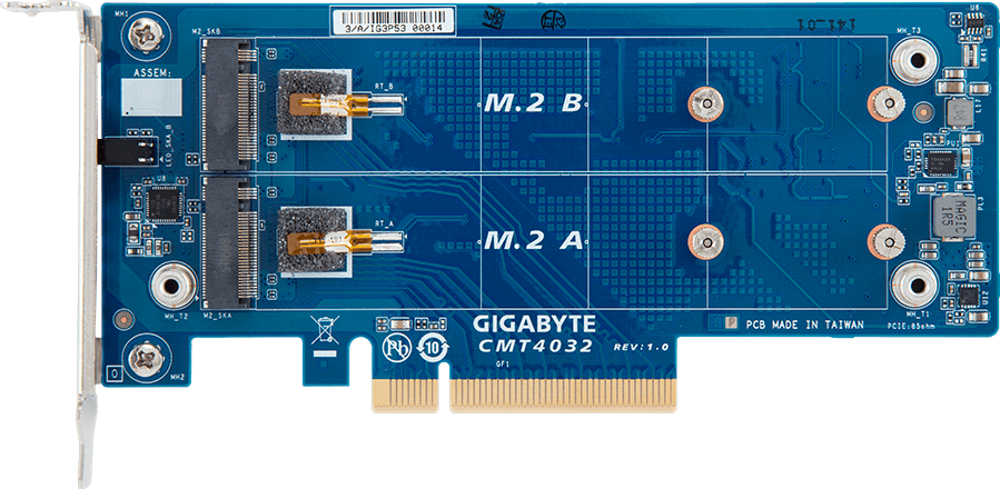 2 x M.2 PCIe x8 Card - CMT4032