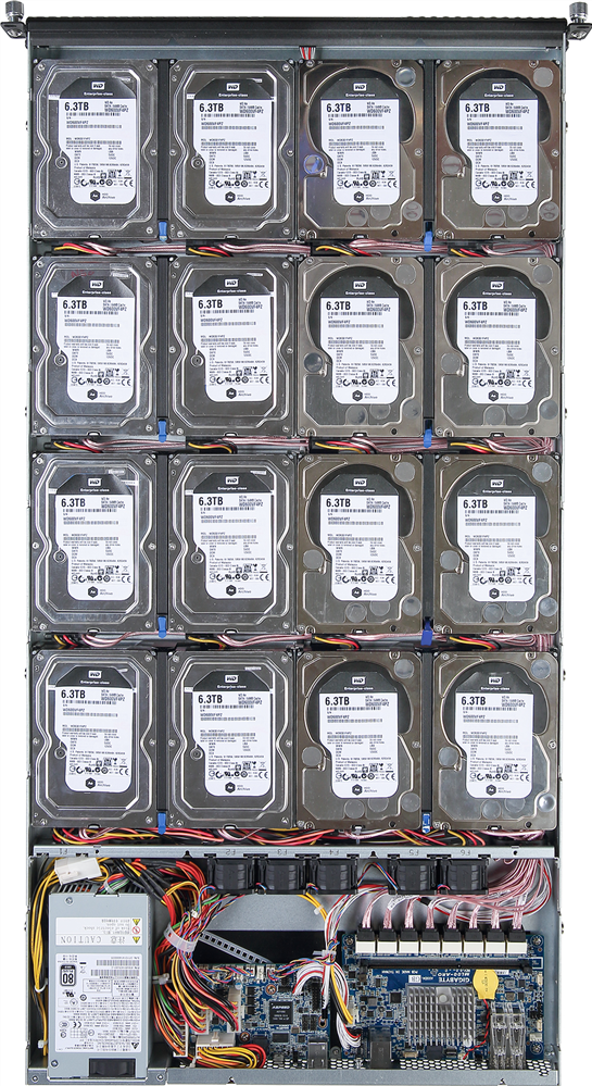 1U ARM Rackmount Cold Storage(Command Mode) - D120-S3G