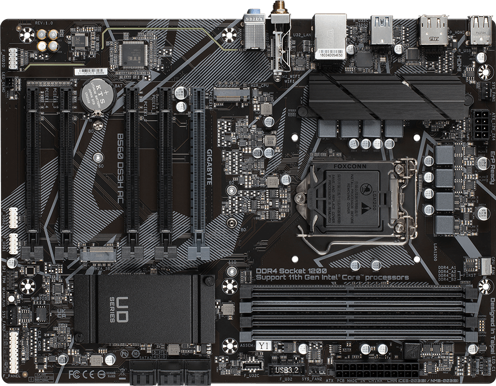 Motherboard - B560 DS3H AC