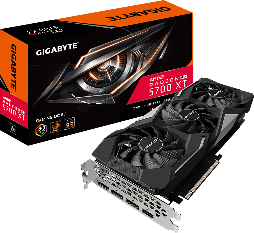 Kartu Grafis - Radeon™ RX 5700 XT GAMING OC 8G
