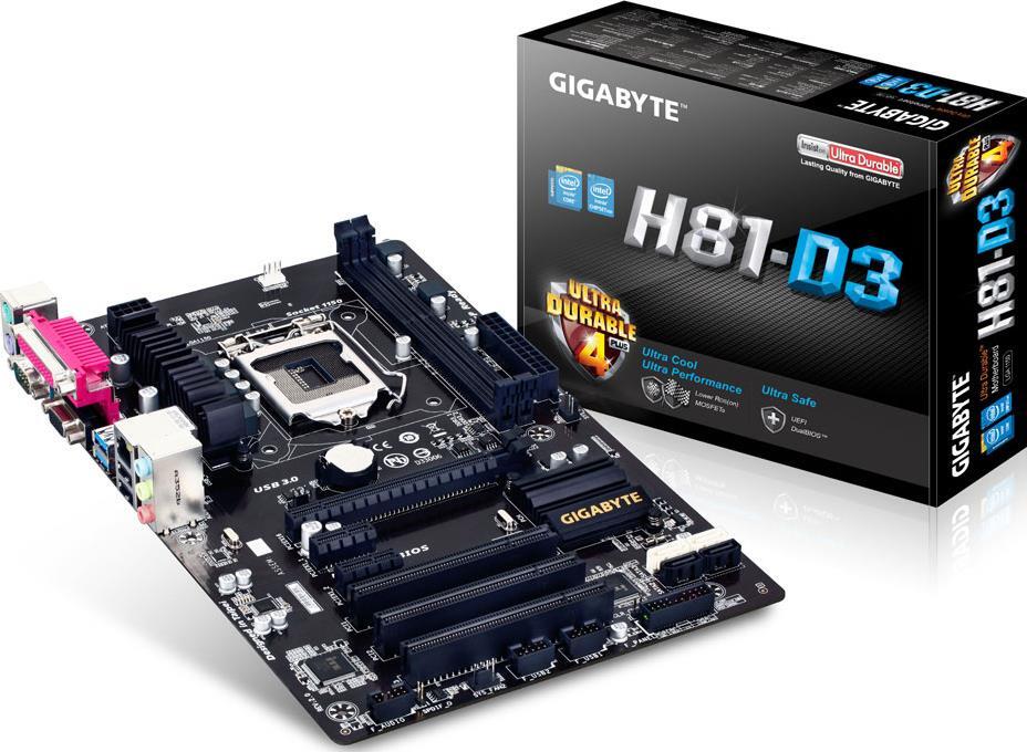 Moederbord - GA-H81-D3