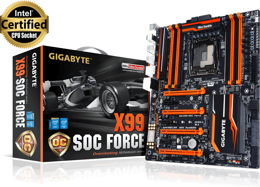 Tarjetas Madre - GA-X99-SOC Force