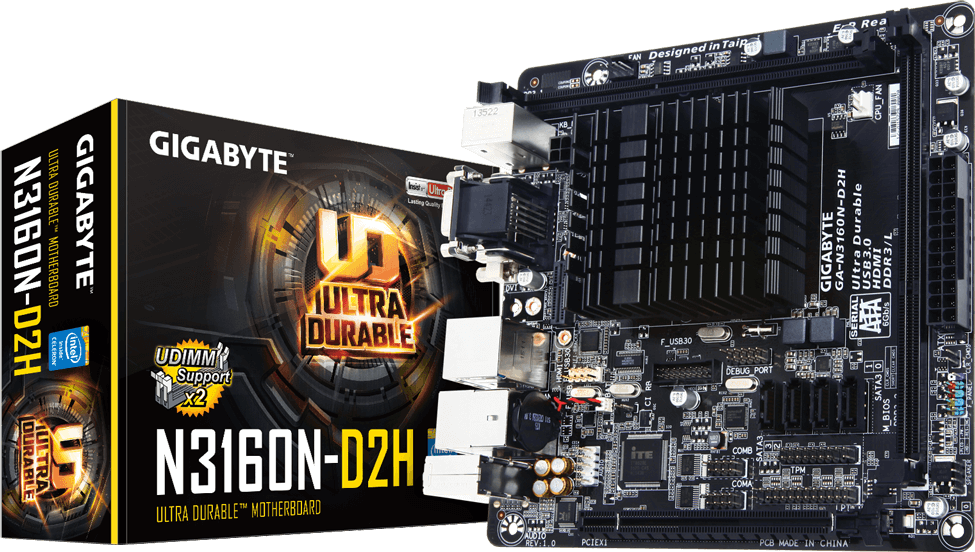 Motherboard - GA-N3160N-D2H