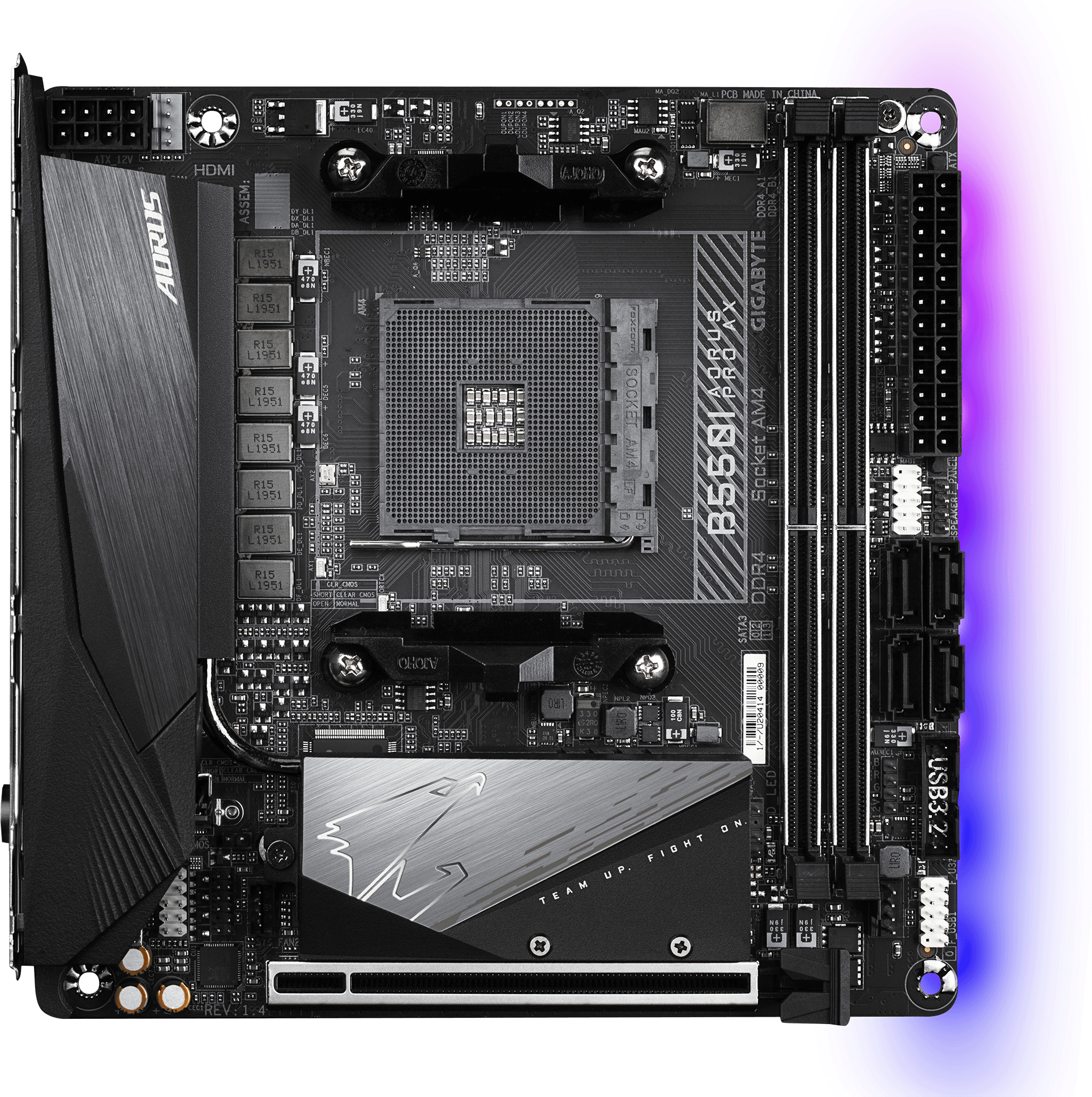 A*a様 動作未確認GIGABYTE B550I AORUS PRO AX DD Gigabyte B550I AORUS Pro AX AMD AM4 Mini-ITX Motherboard - Micro